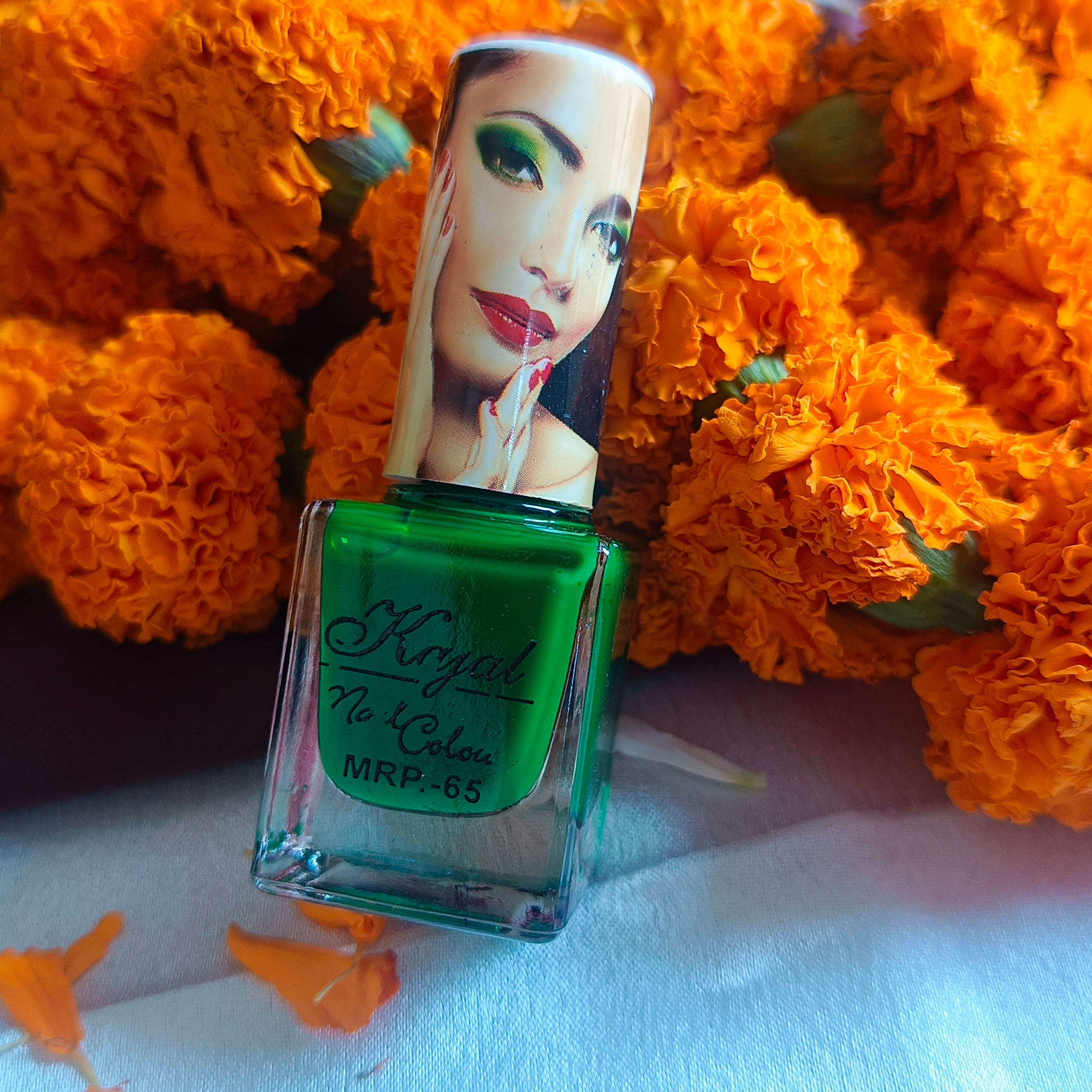 JJ Emerald Green Nail Polish Power Pro Gel