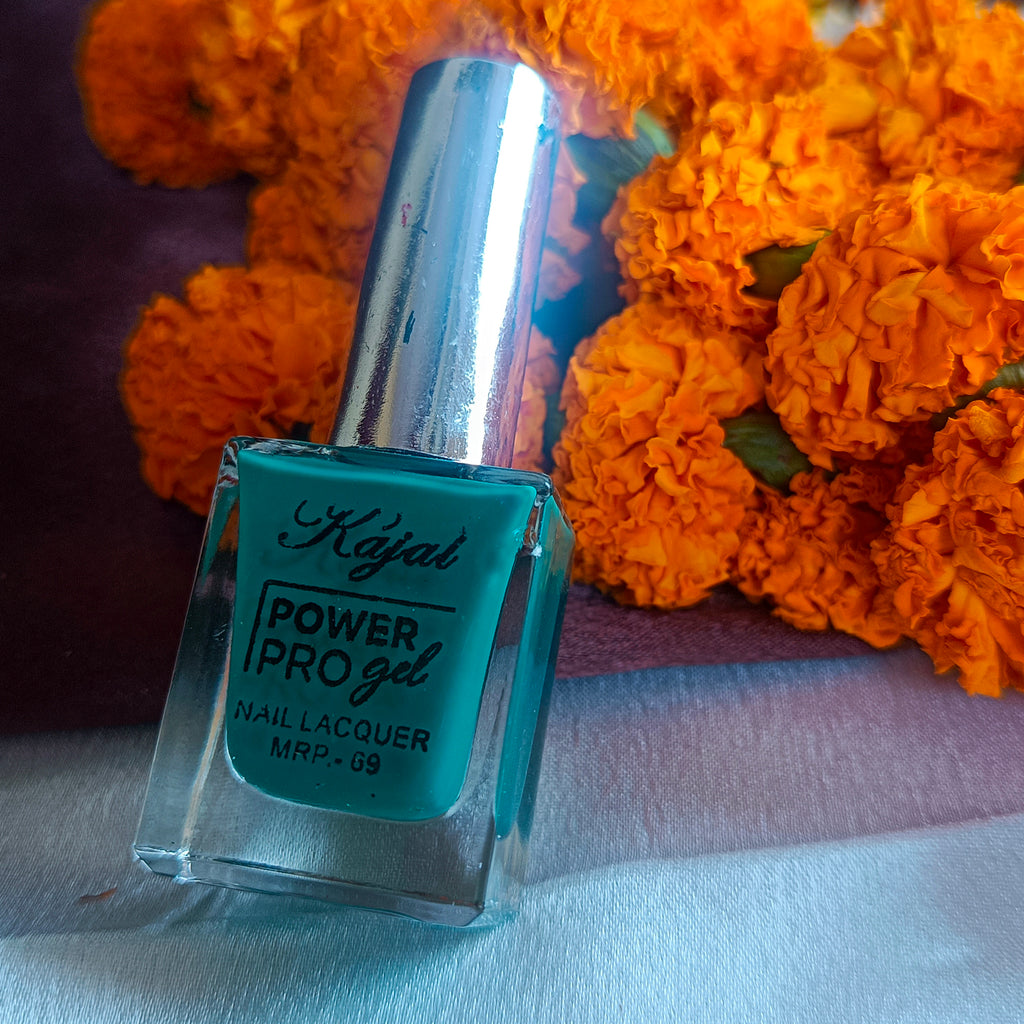 JJ Teal Nail Polish Power Pro Gel