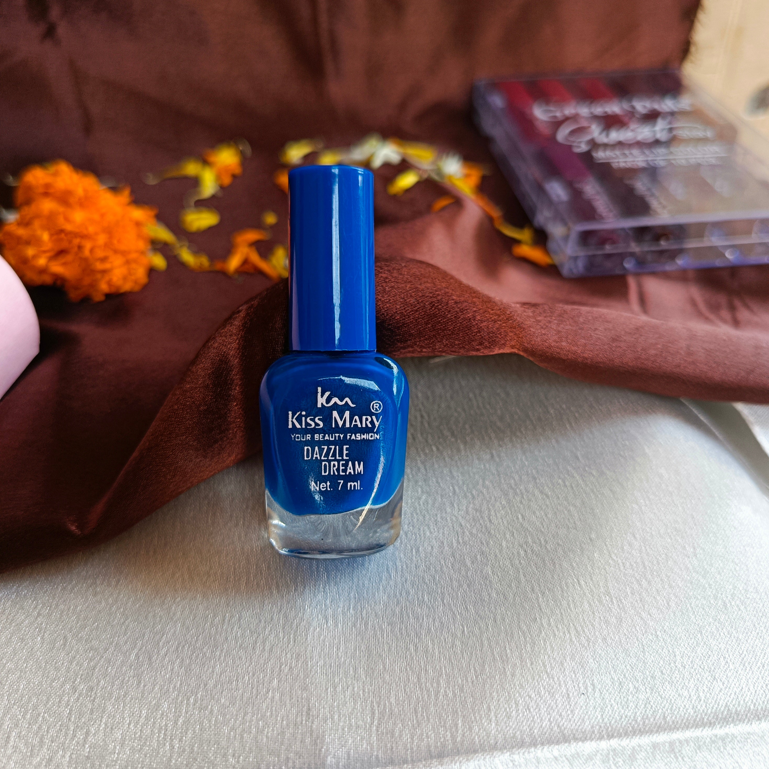 JJ Cobalt Blue Nail Color Deep Gloss