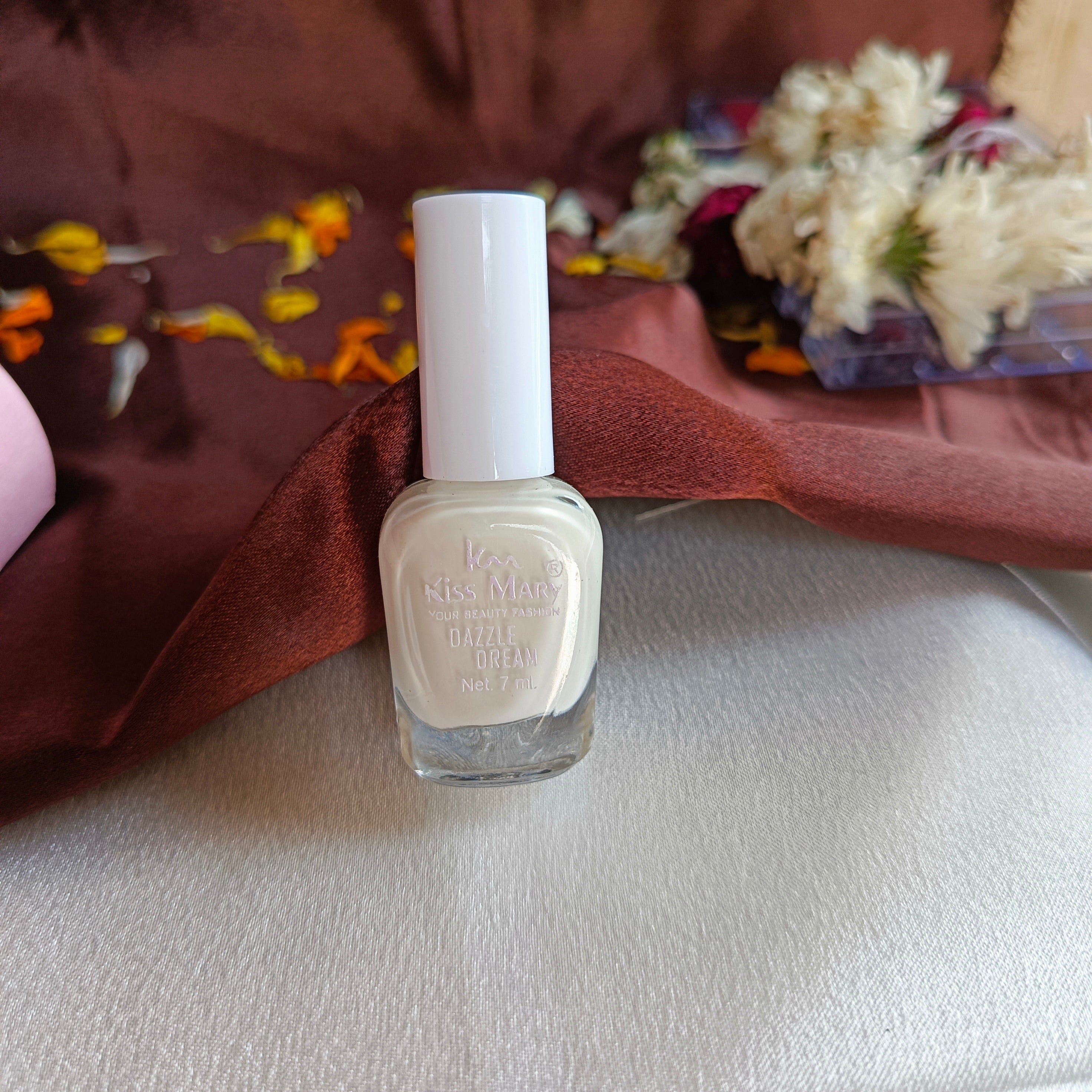 JJ Pearl White Nail Color Classic Sheer