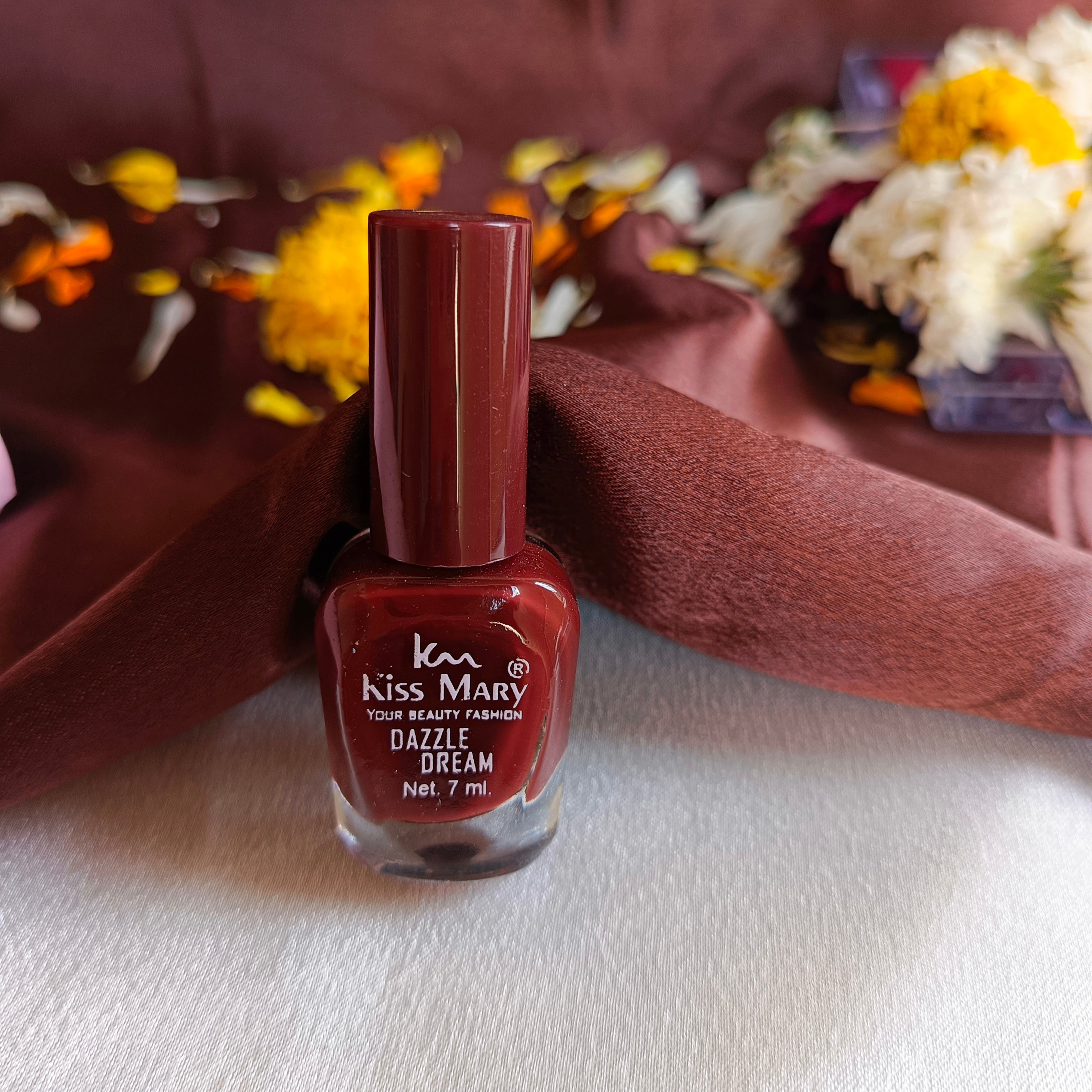 JJ Wine Red Nail Color Rich Crème