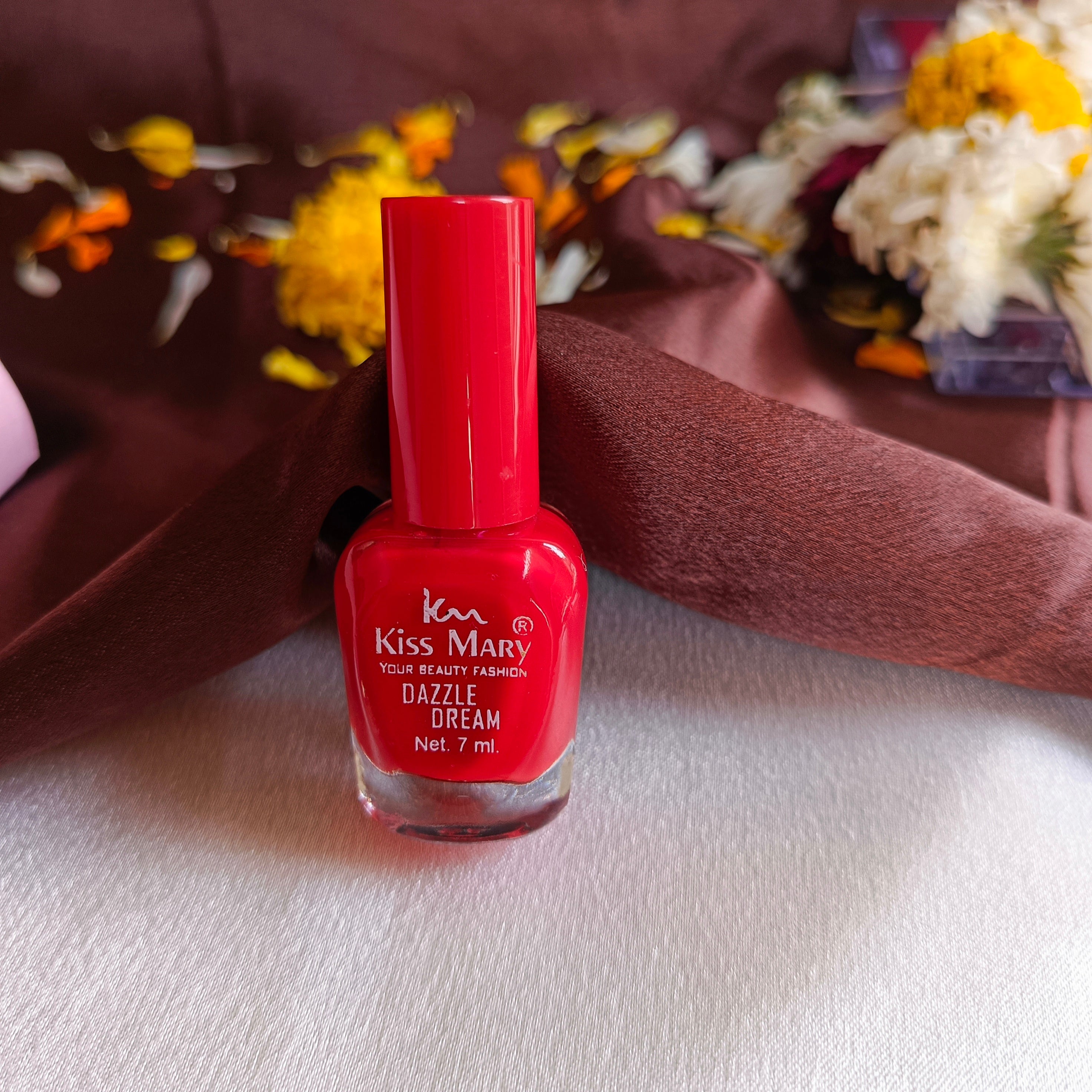 JJ Classic Red Nail Color Bold Gloss