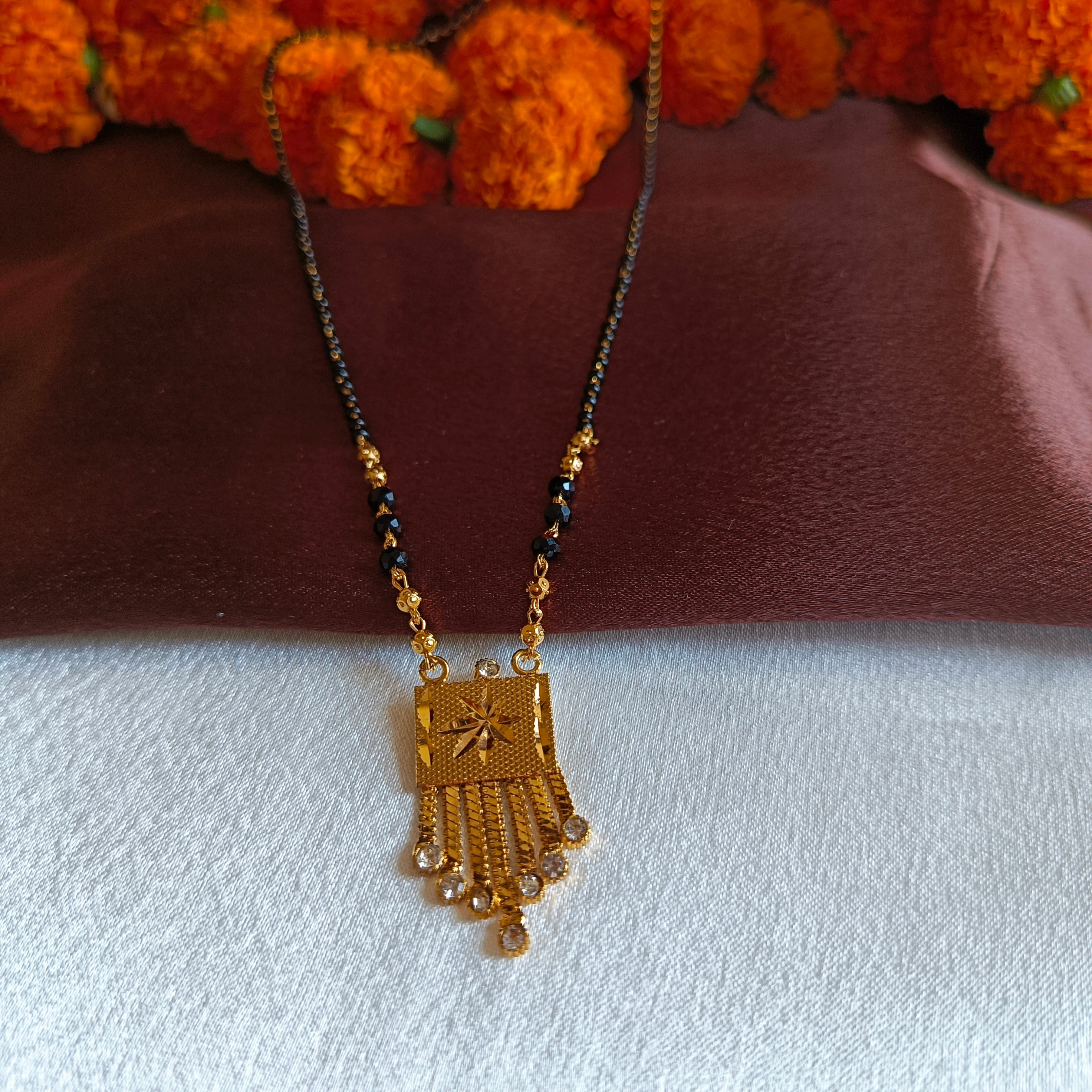 JJ Antique Gold Auspicious Thread Heritage Tassel