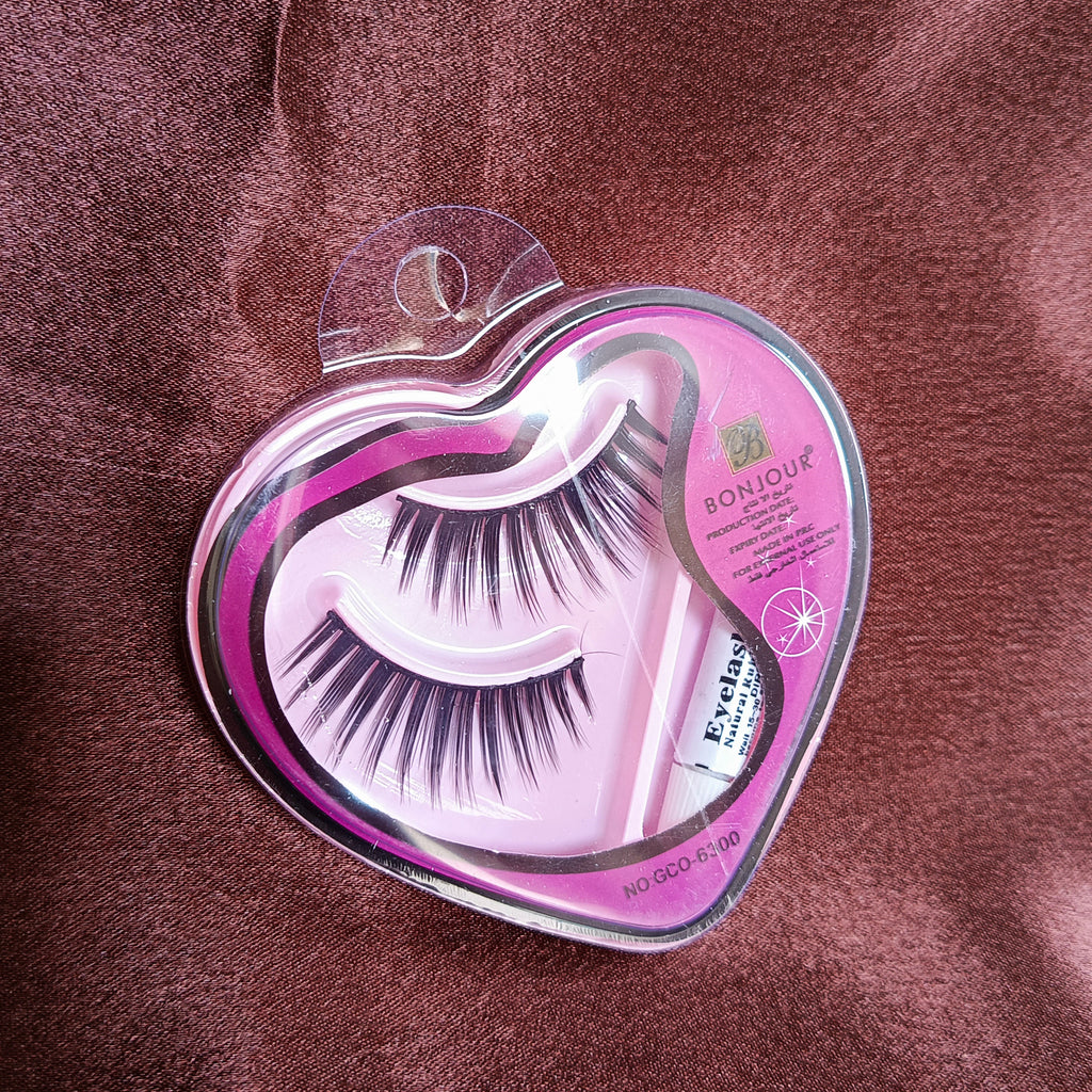 JJ Black Faux Mink Eyelashes – Natural Charm Style
