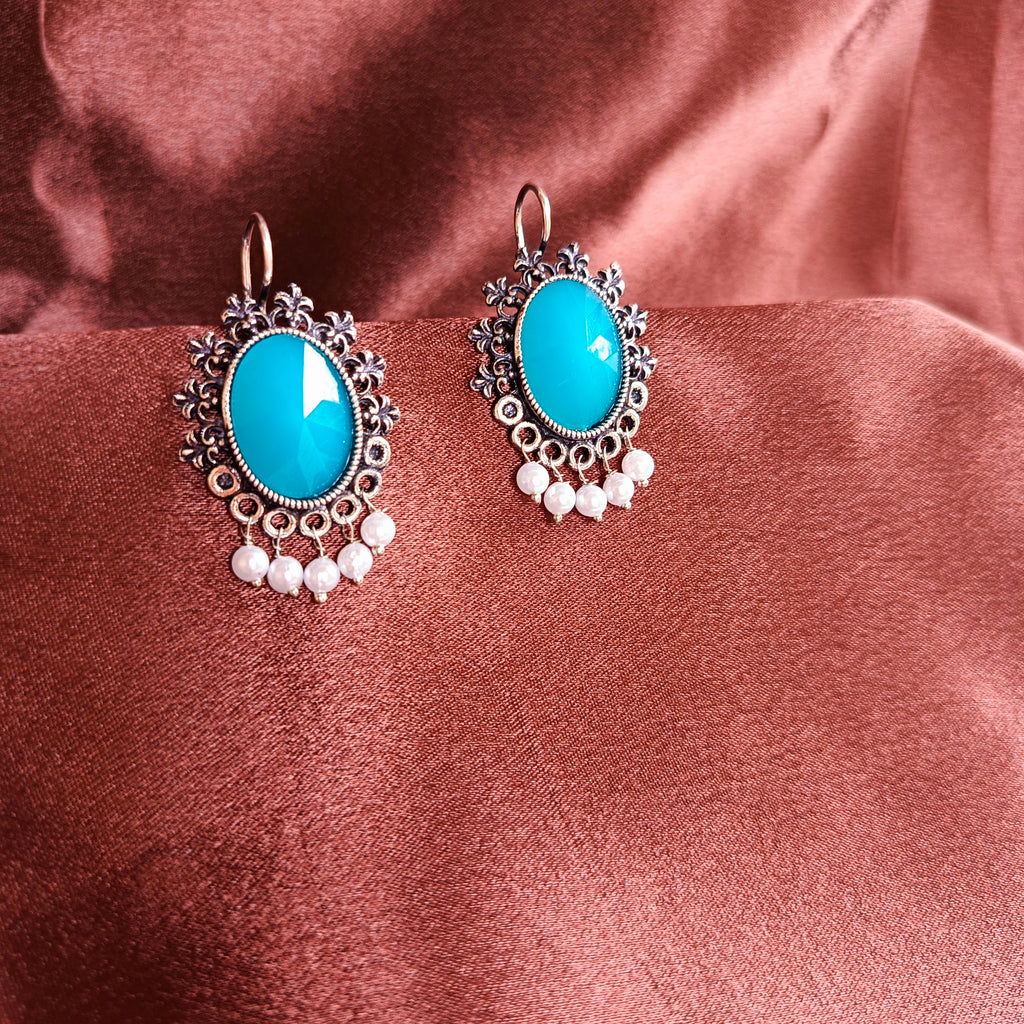 JJ Silver Plated Earrings – Ocean Royale Design