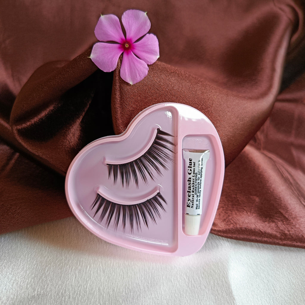 JJ Black Faux Mink Eyelashes – Natural Charm Style